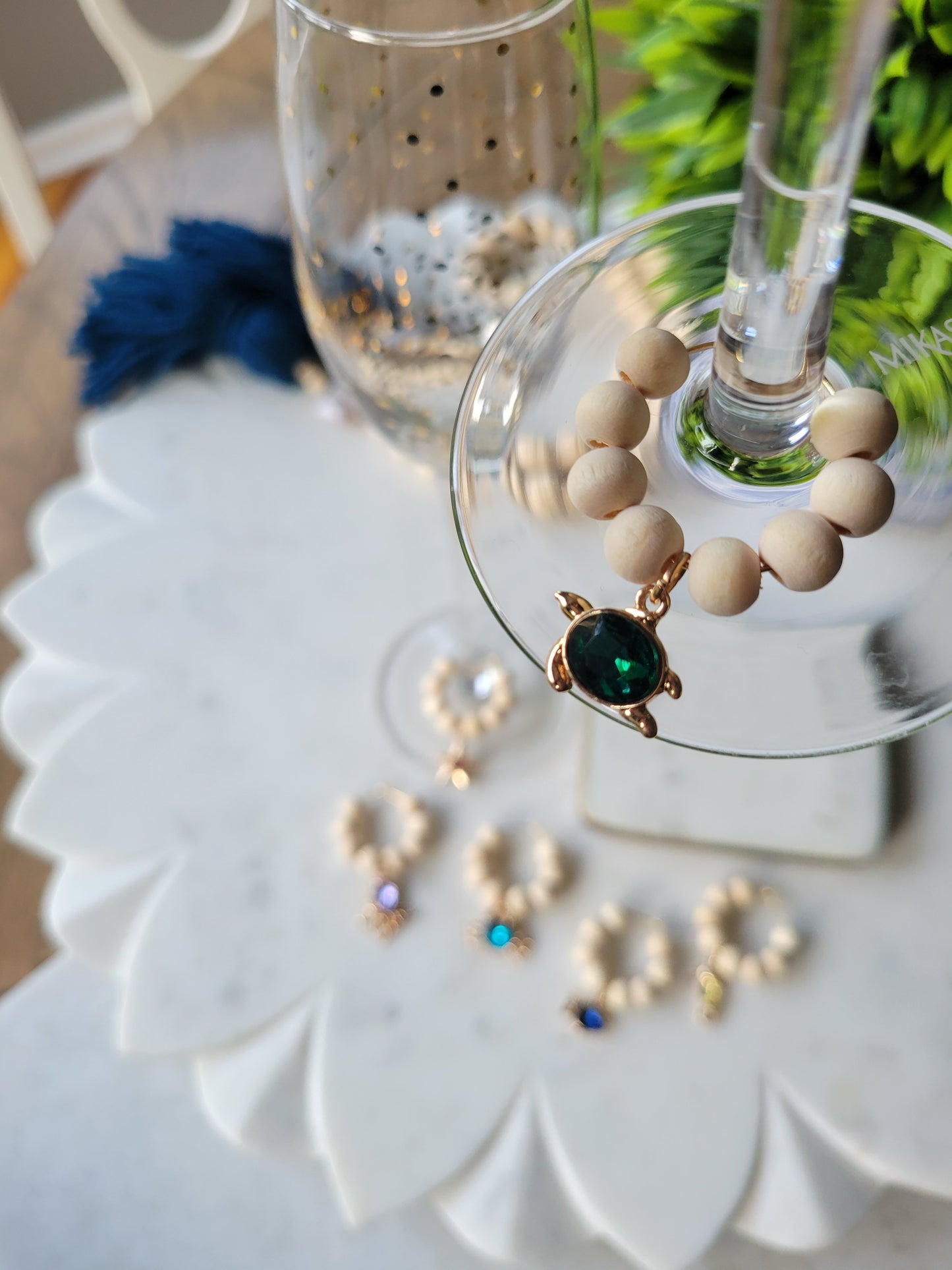 Ocean Wine Charms (Set of 6 : Large)