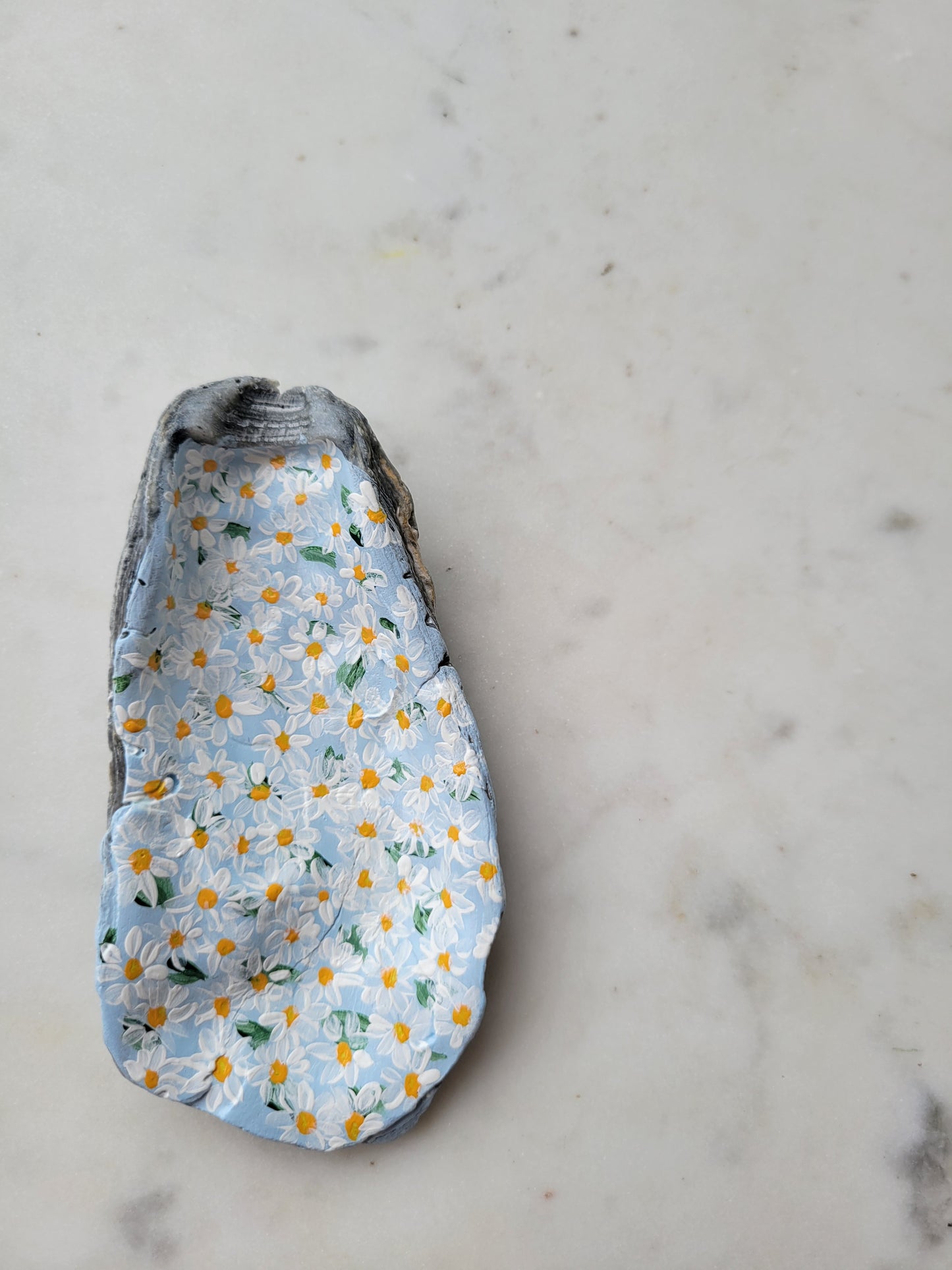 Daisy: Oyster Shell Catch-All Dish (Natural Edge)