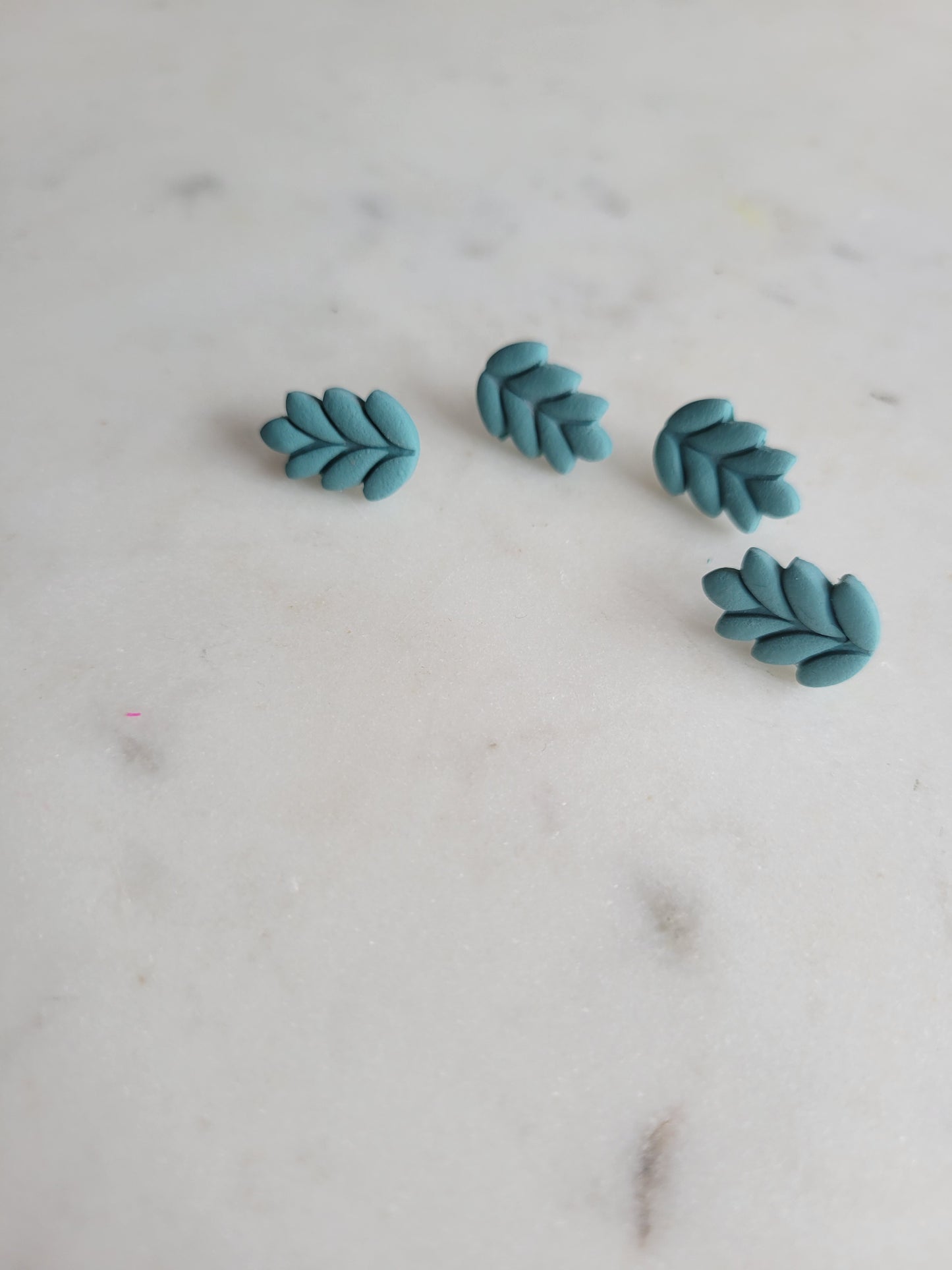 Leafy Greens Studs: Laurel