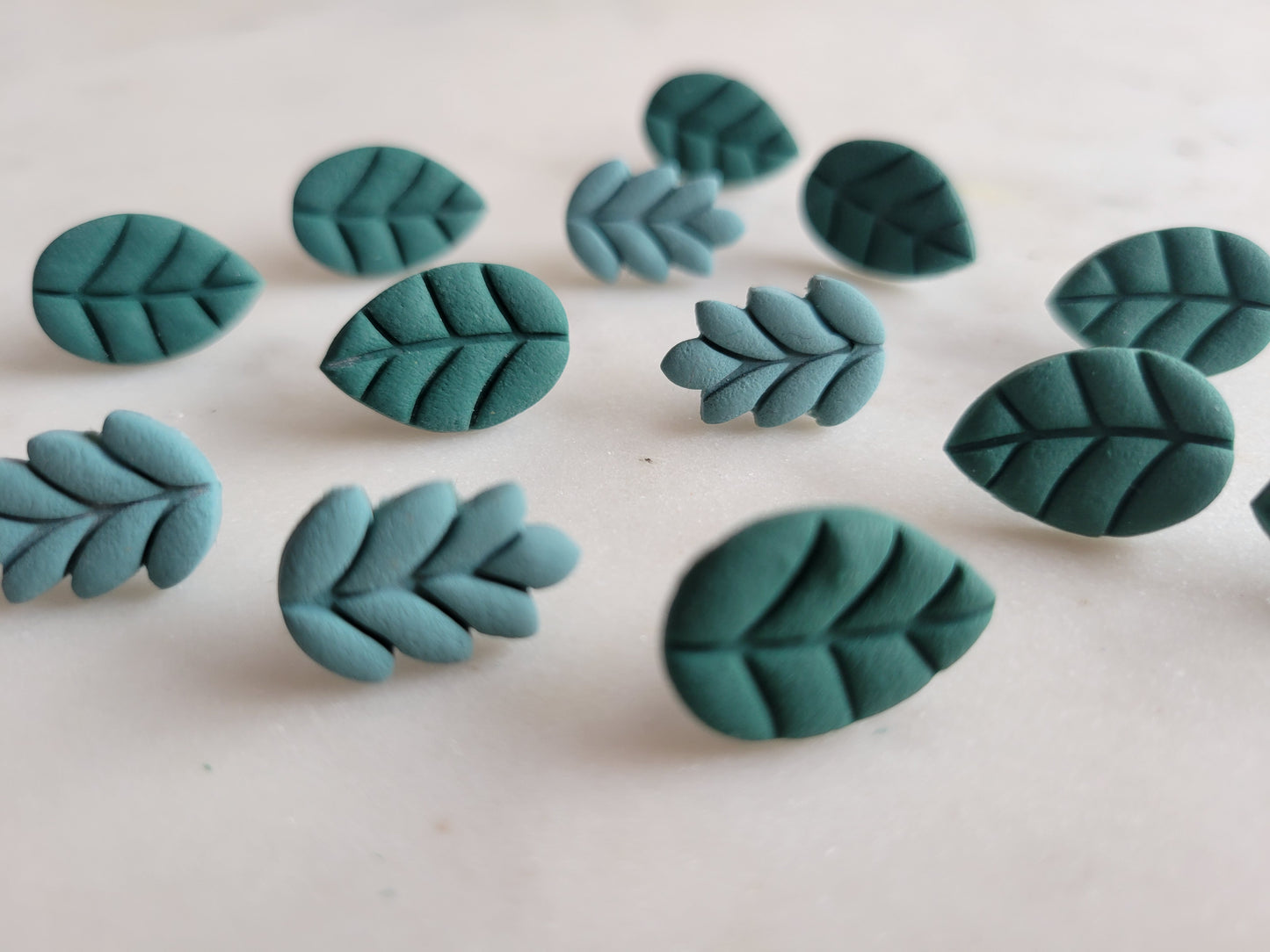 Leafy Greens Studs: Classic