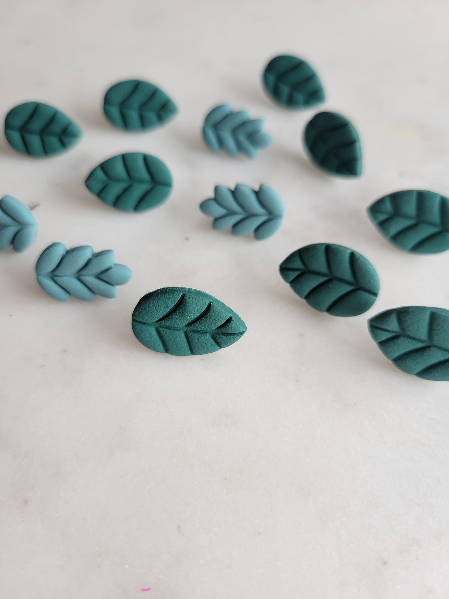 Leafy Greens Studs: Classic