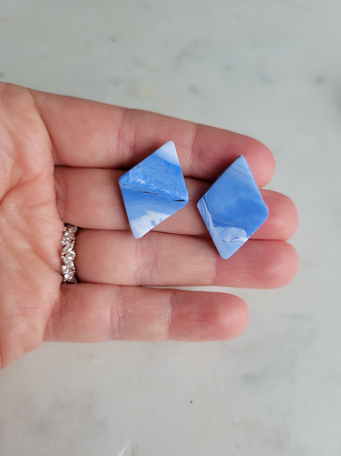 Sky Diamond Studs