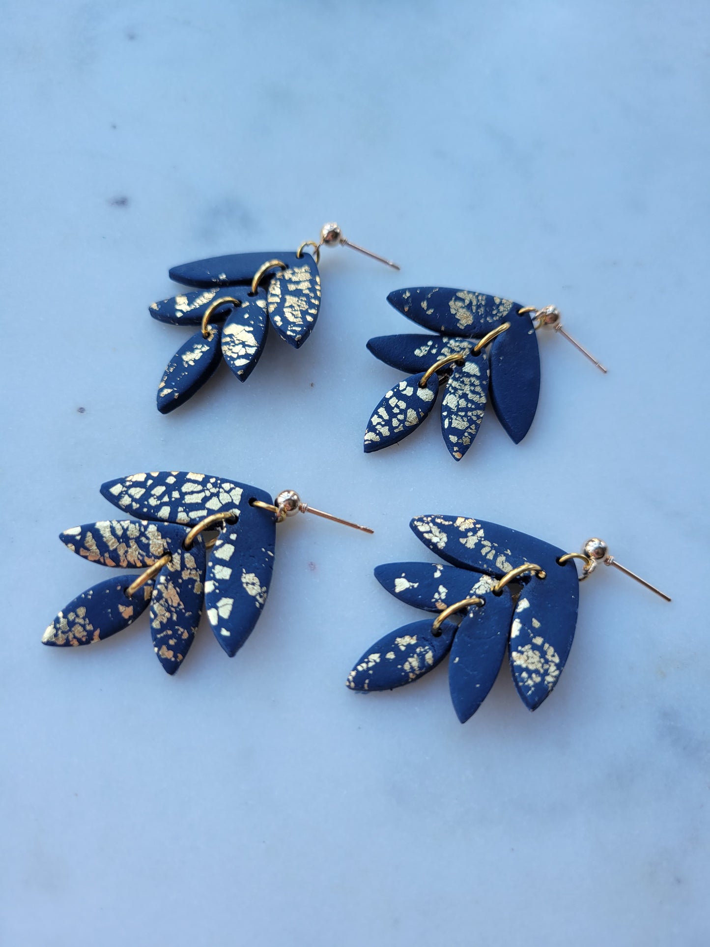 Chloe: Navy and Gold
