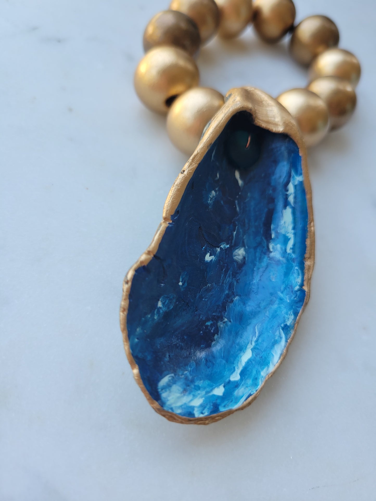 Wine Bottle Charm: Hostess Gift : Gold