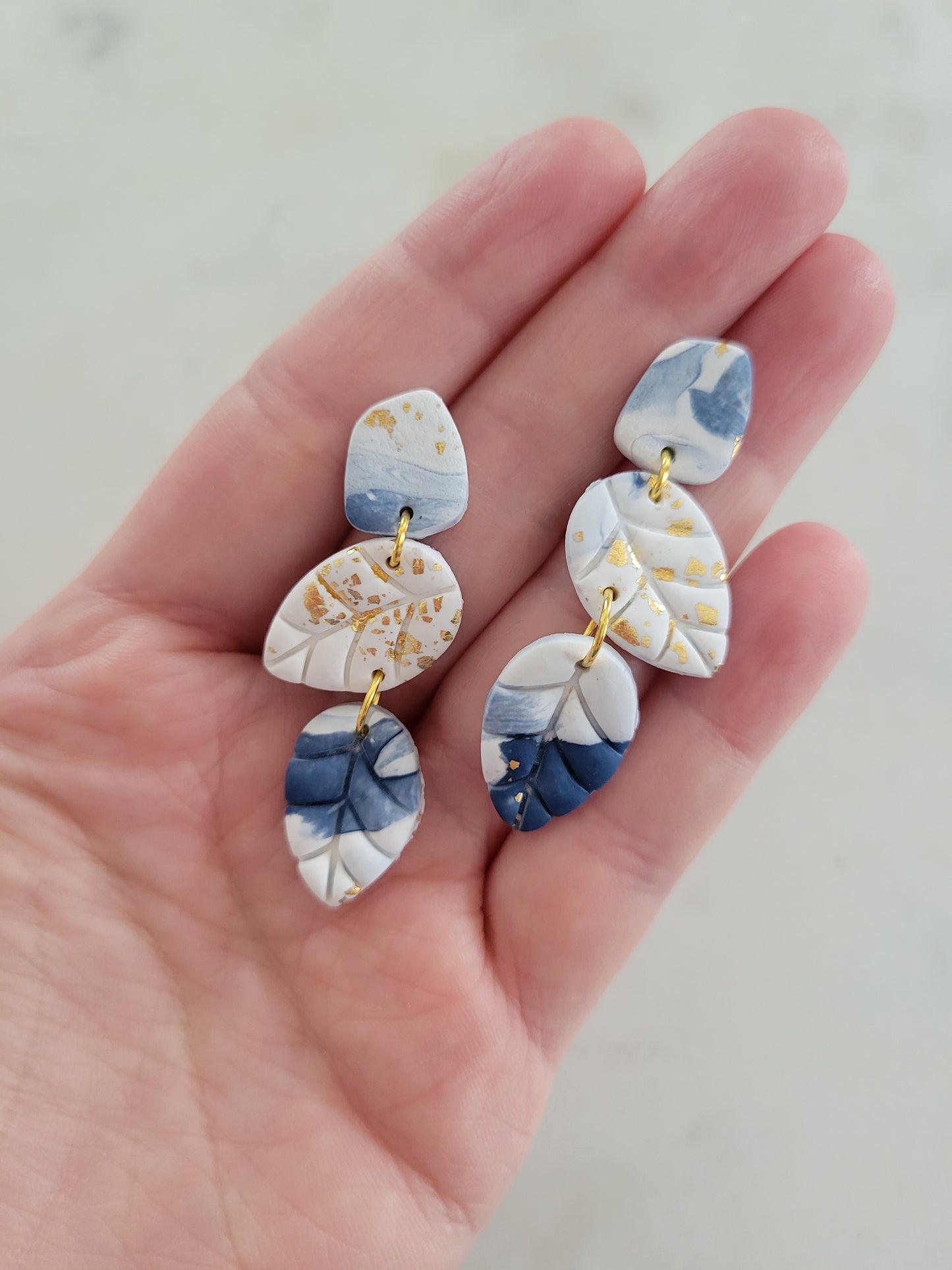 Megan : Blue & White