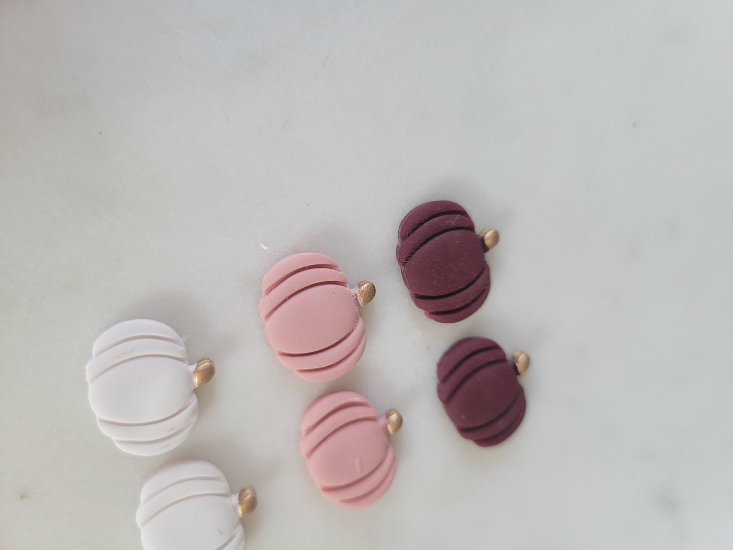 Pumpkin Dangles: Solid Colors (Options Available)
