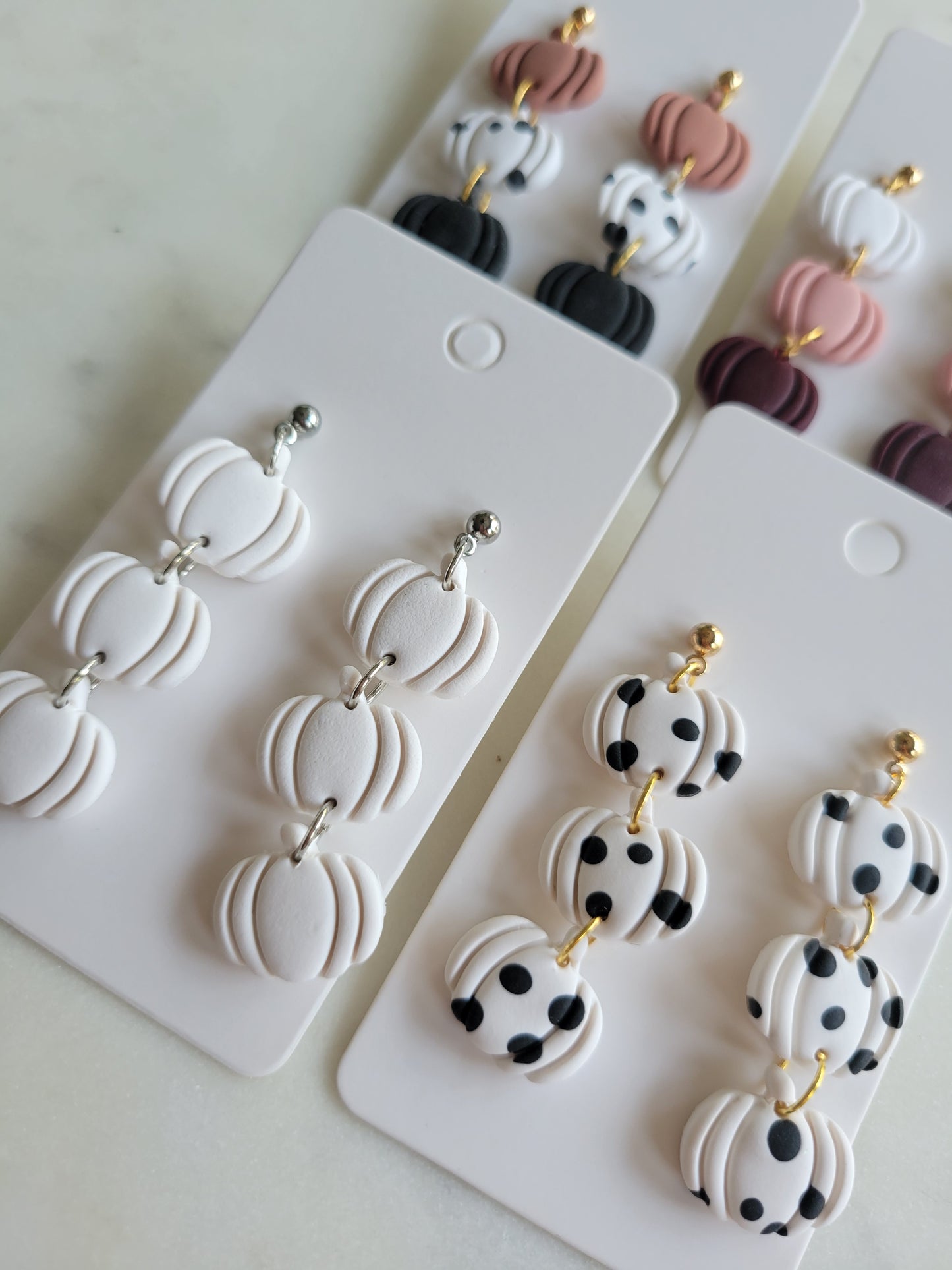 Pumpkin Dangles: Dottie (Options available)