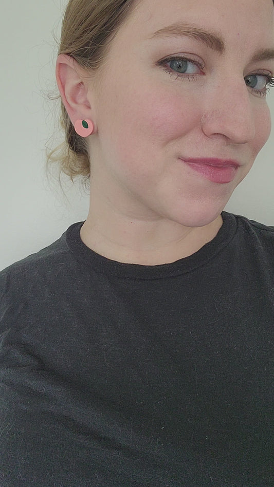Peach Dangles