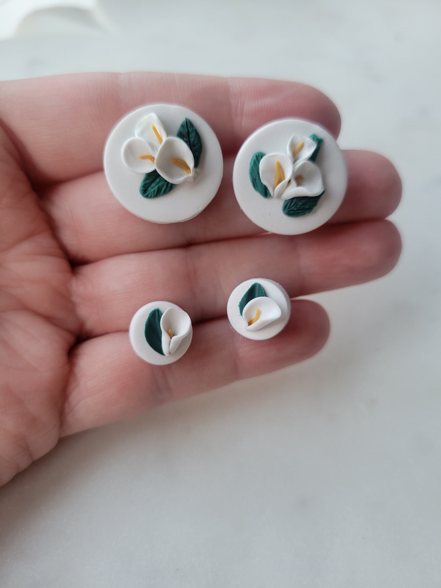 Calla Lily Studs