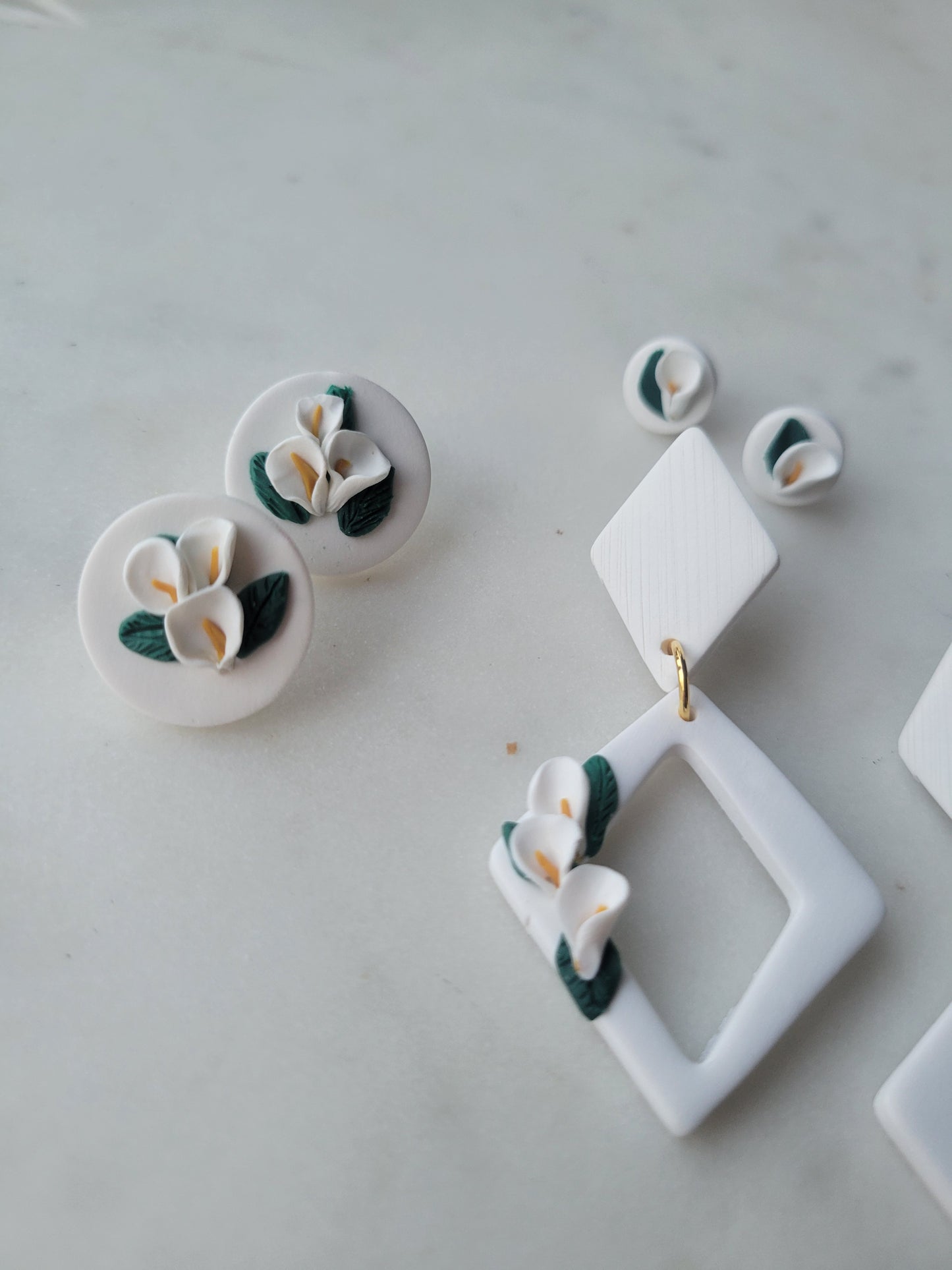 Calla Lily Studs