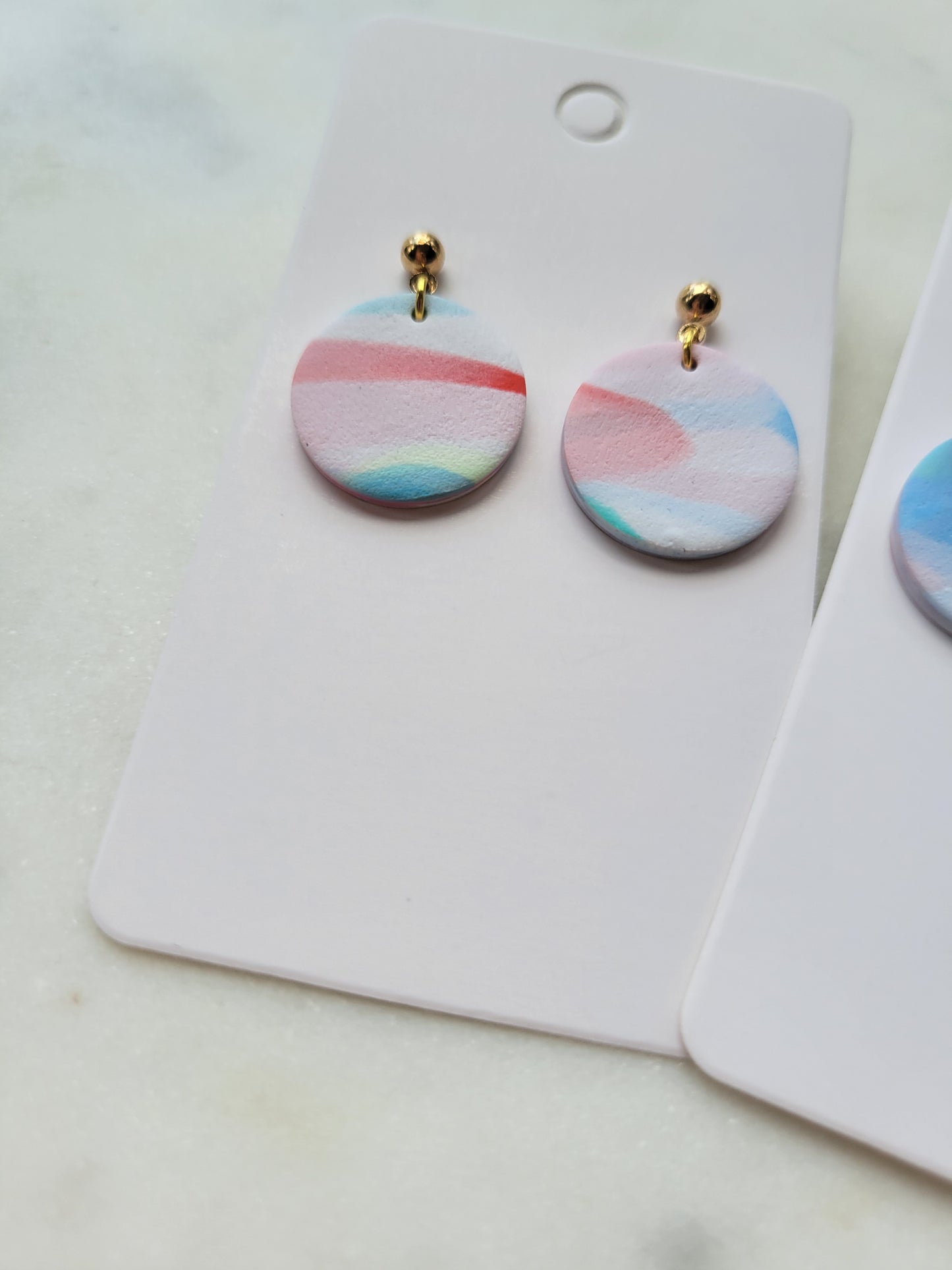 Watercolor Dangles