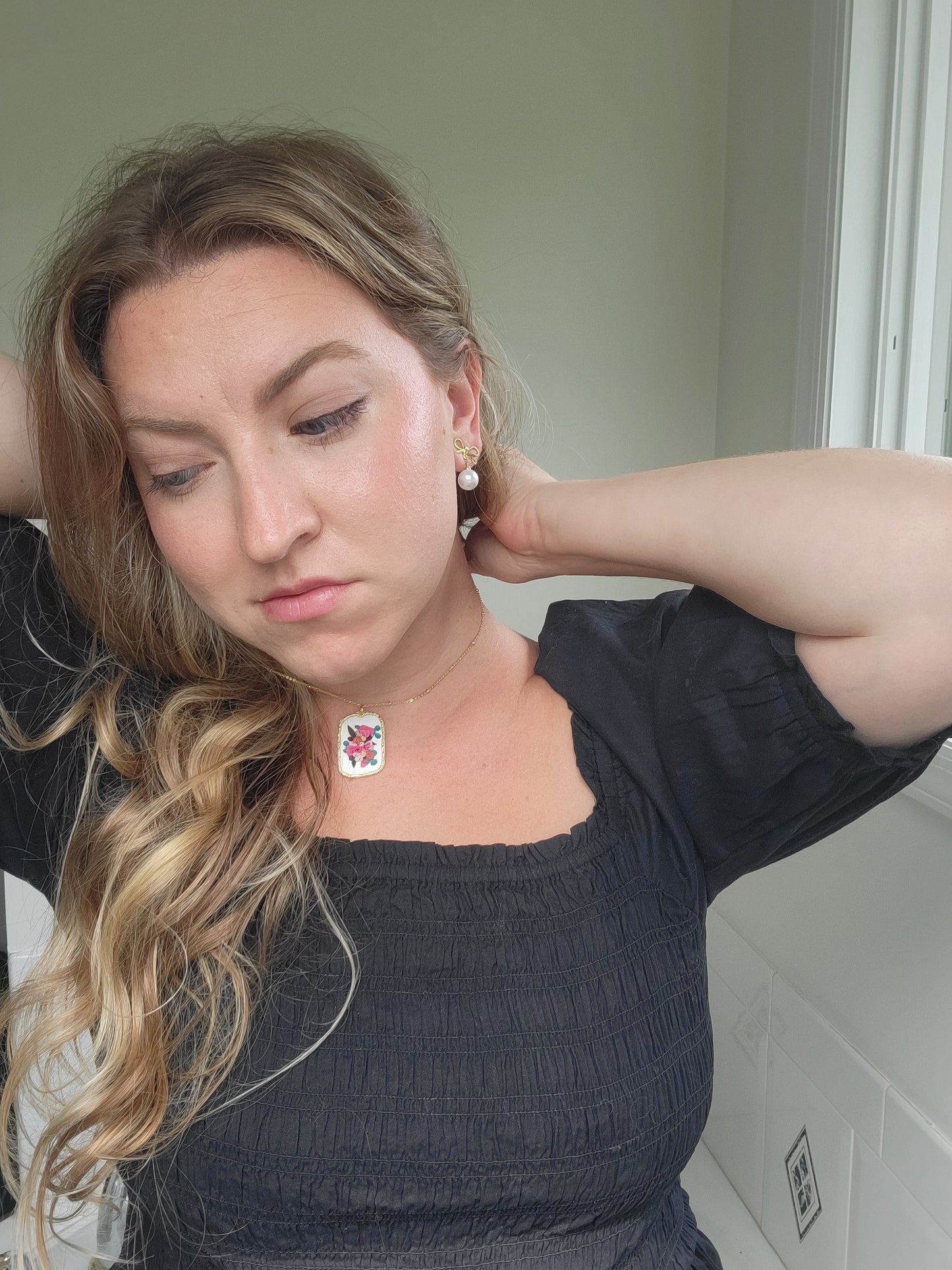 Grace: Colorful Handcrafted Floral Necklaces