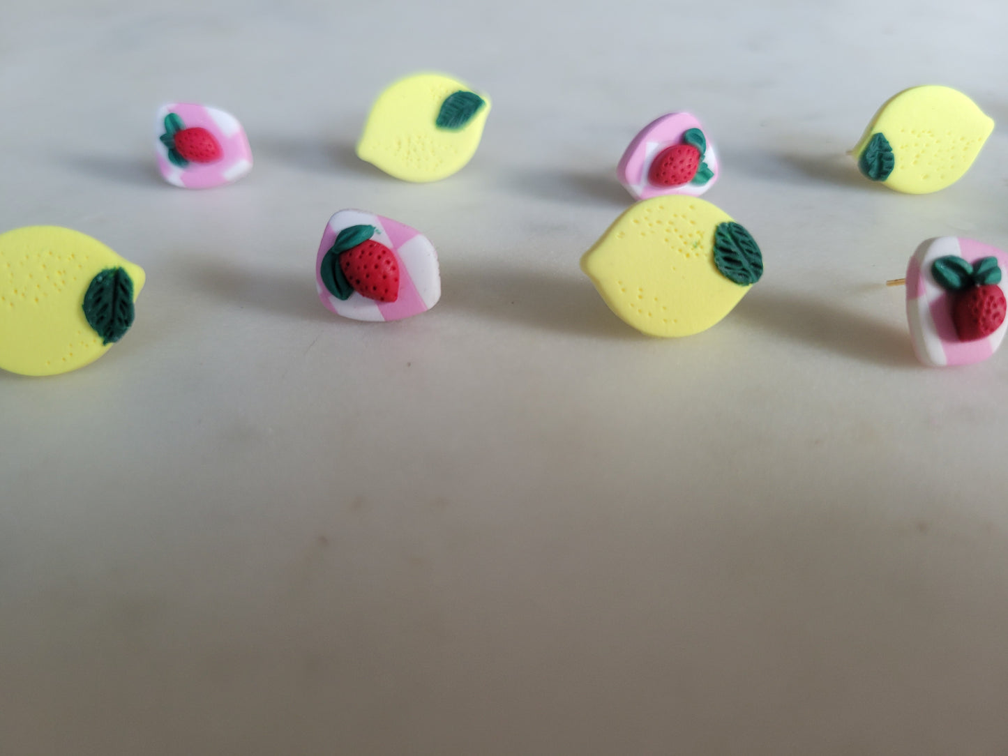 Strawberry Picnic Studs