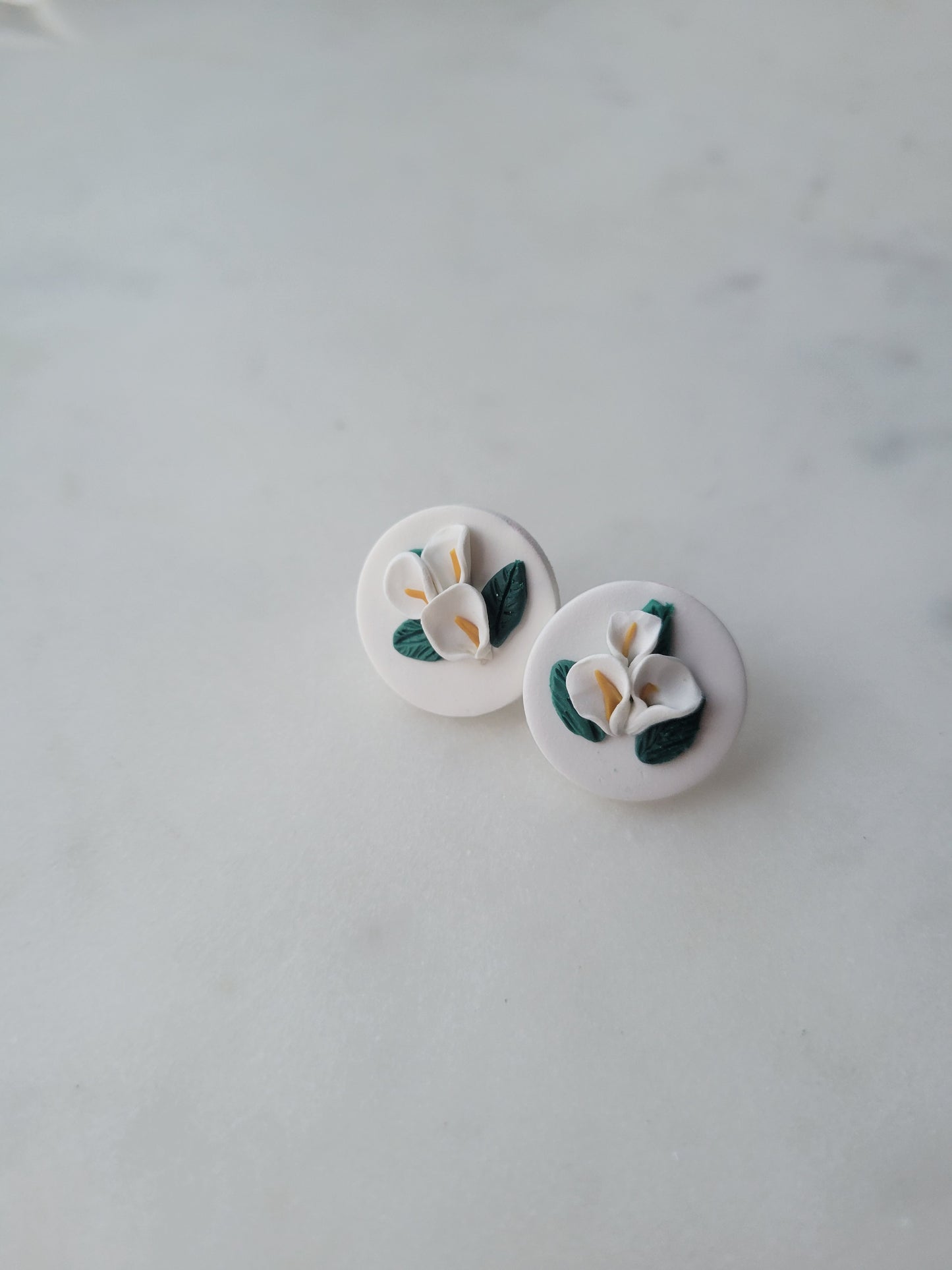 Calla Lily Studs