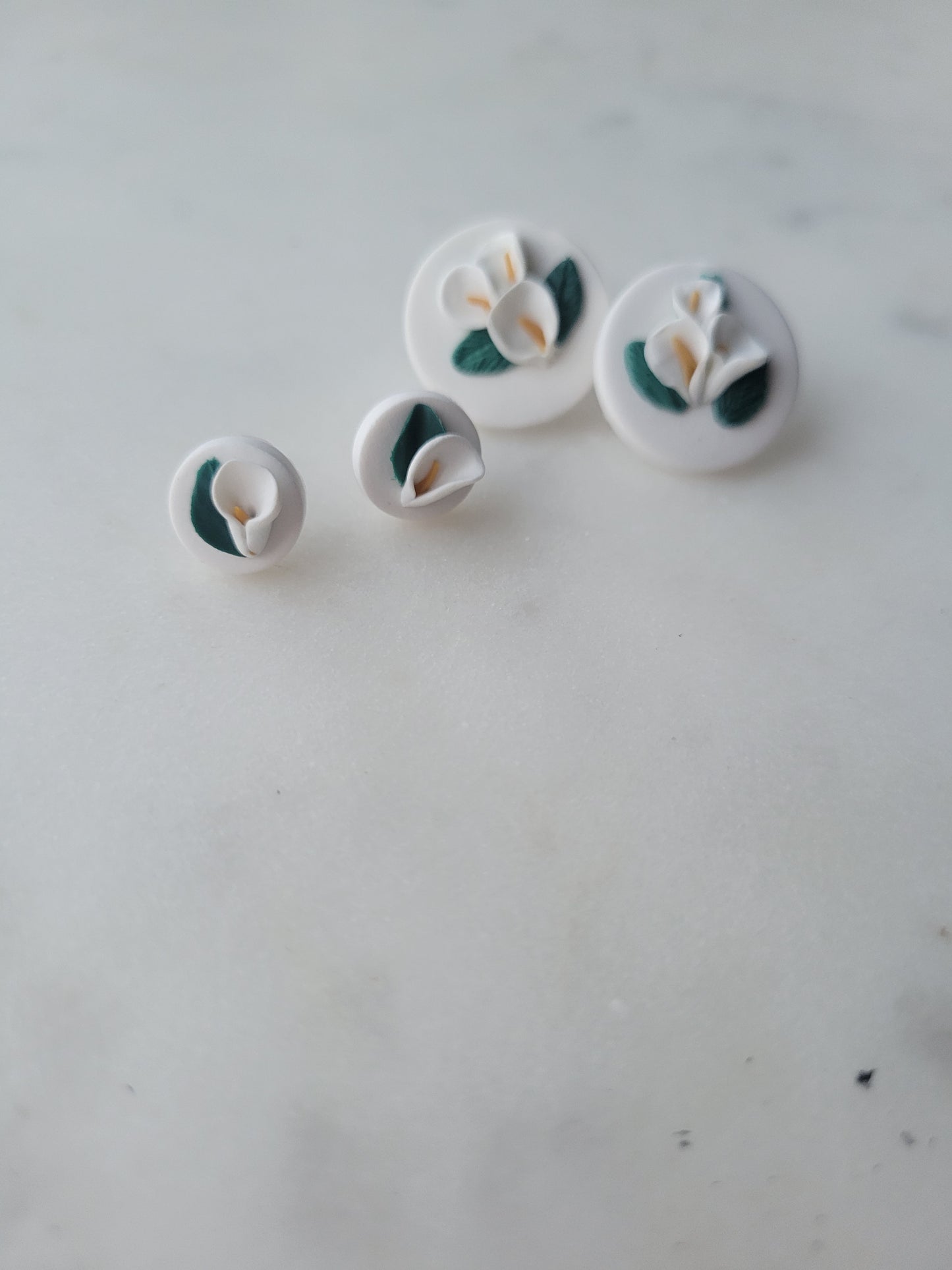 Calla Lily Studs