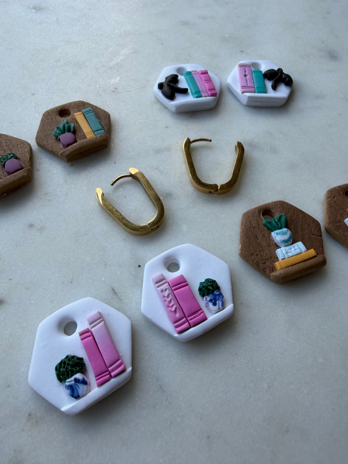 Bookish Pink: Delta Charms