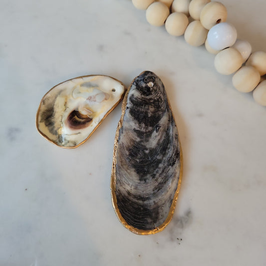 Natural Shell Ornament: Customizable