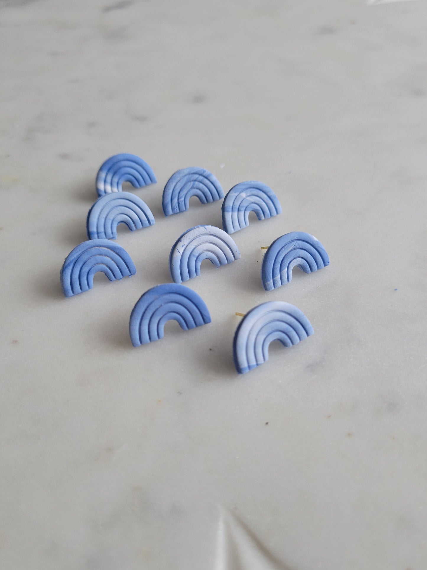 Sky Rainbow Studs