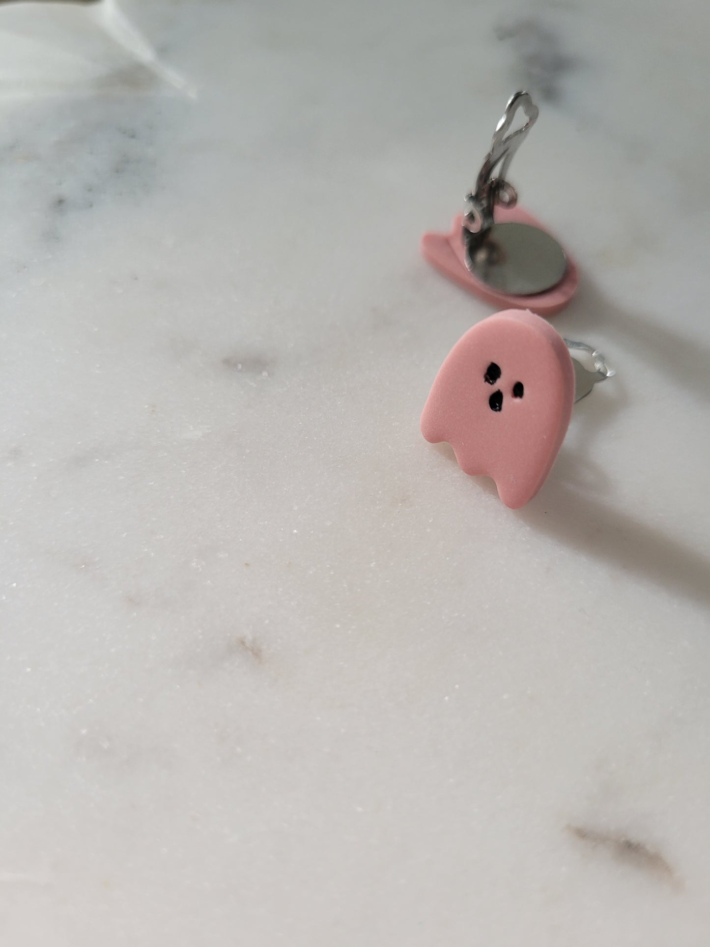 Ghostie Studs [Clip-ons Available]