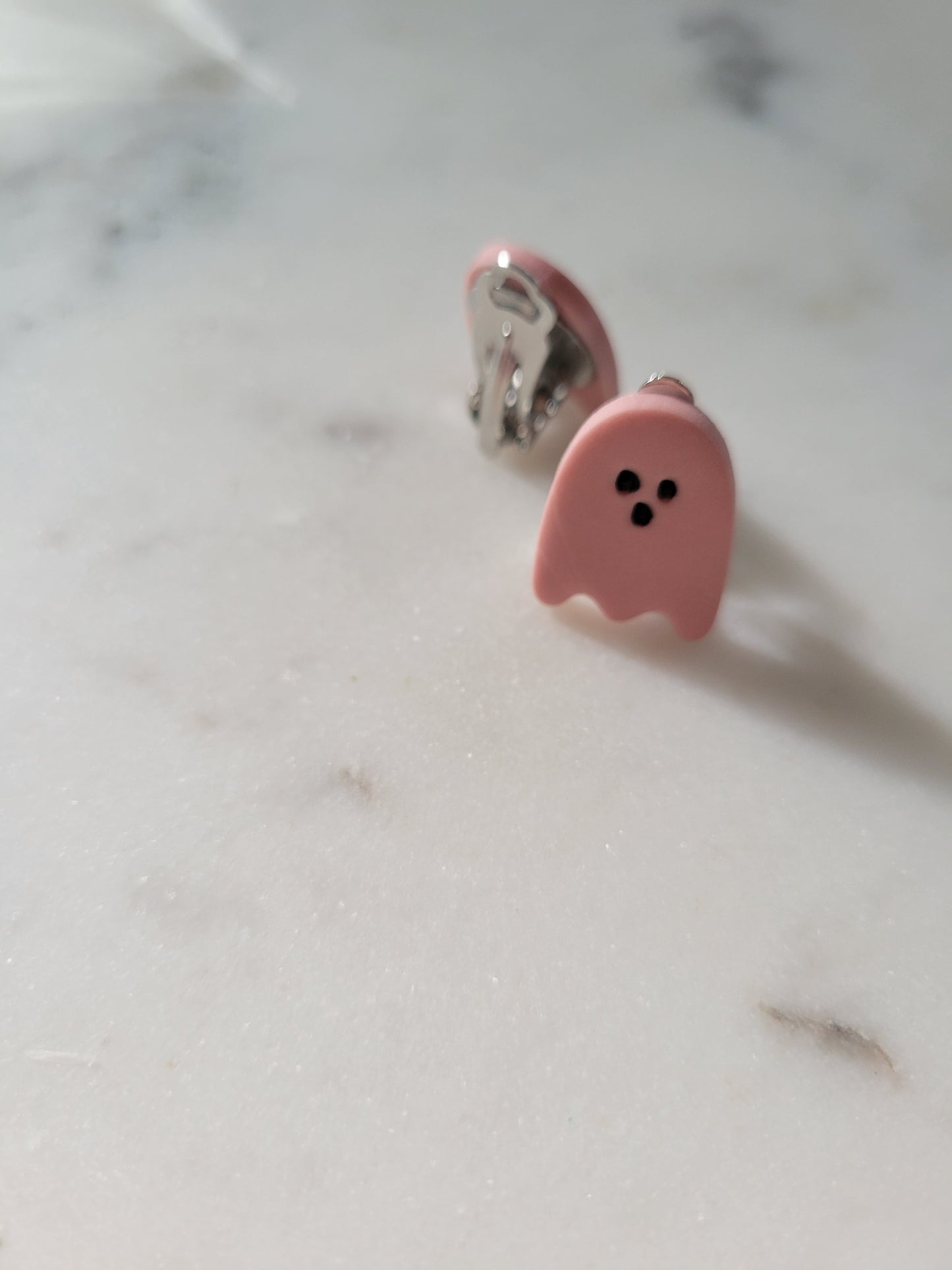Ghostie Studs [Clip-ons Available]