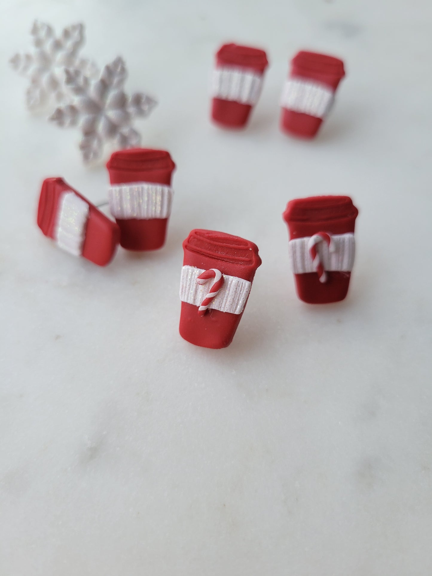 To Go Cups: Candycane