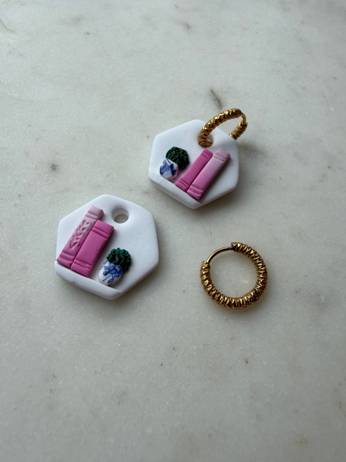Bookish Pink: Delta Charms