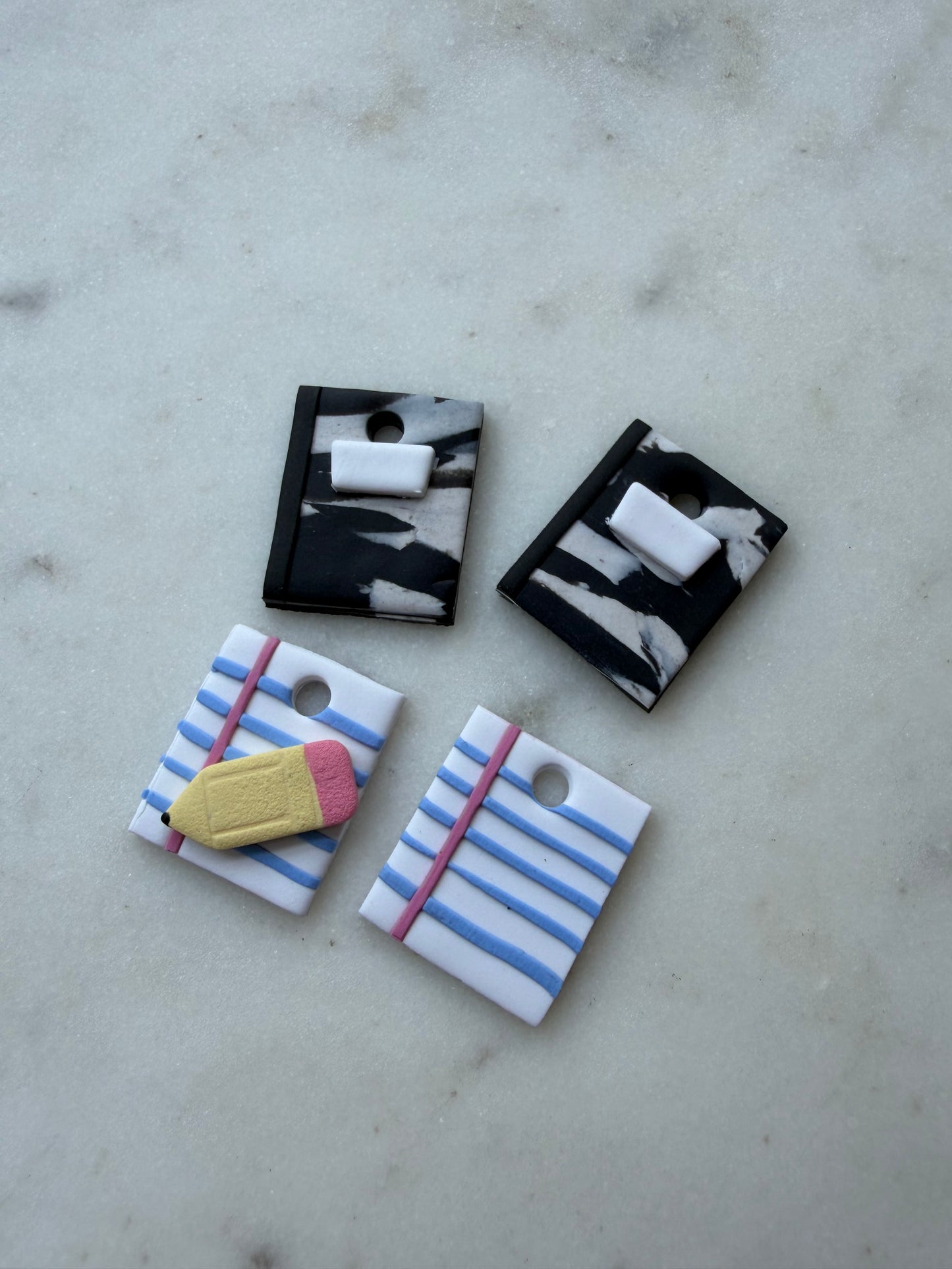 Notebook & Paper Bundle : Delta Charms (2 Pairs)