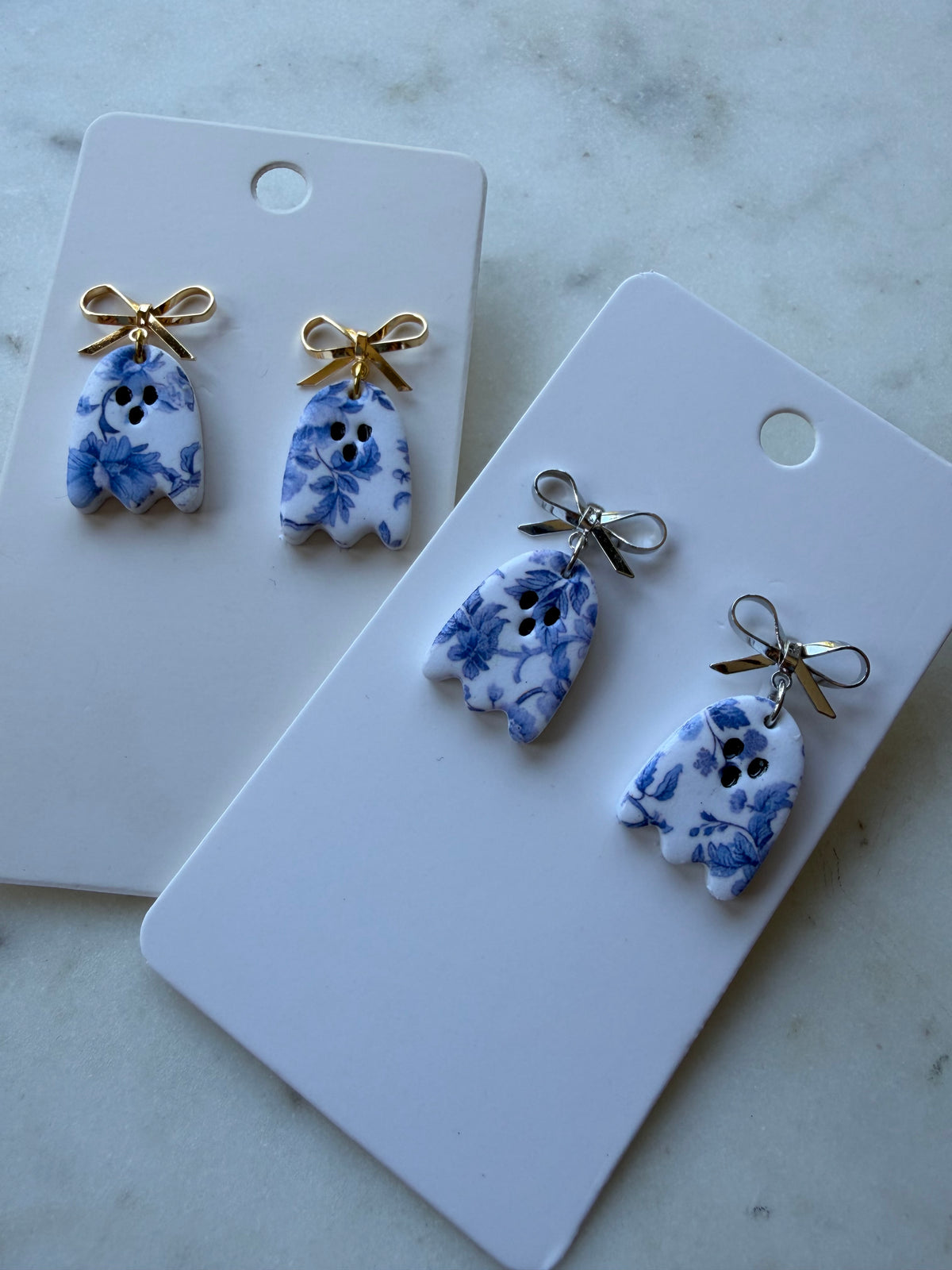 Limited Edition Ghosties: Blue & White