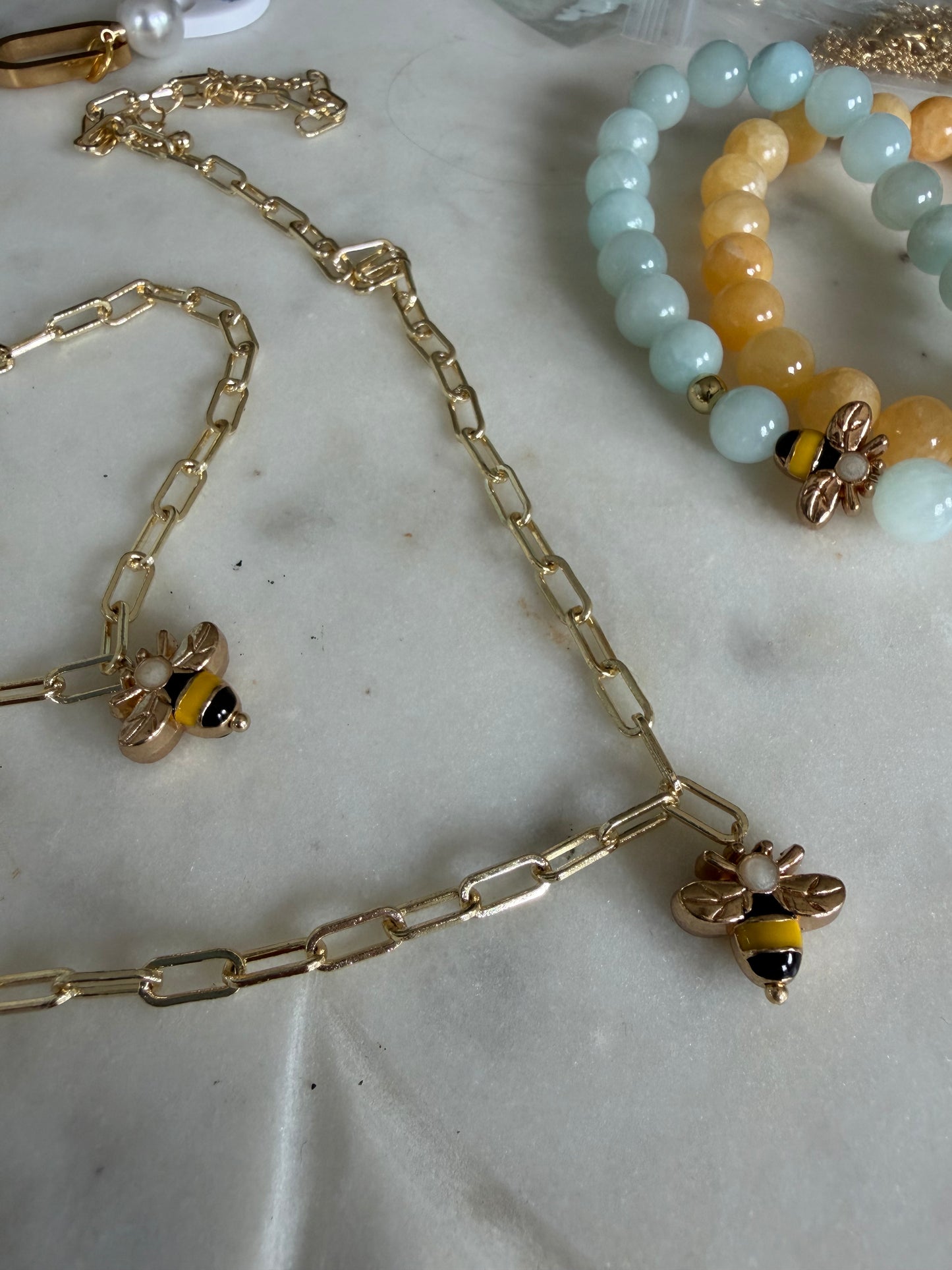 Busy Bee Necklace