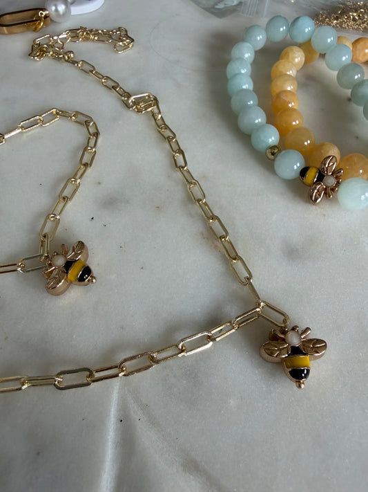 Busy Bee Necklace