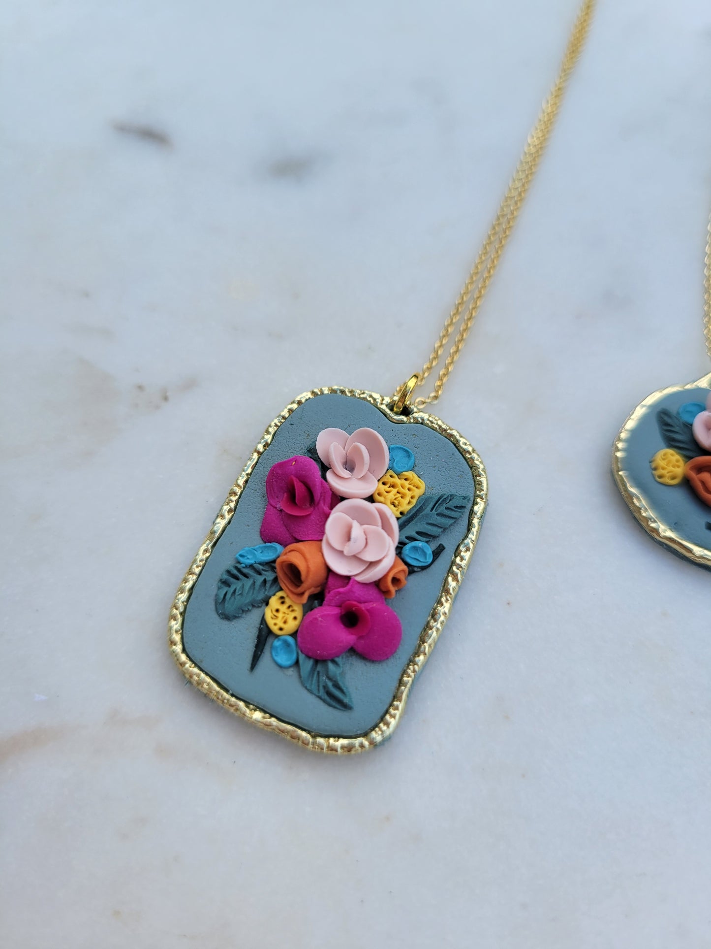 Necklace: Sage Bouquet [Very Limited]