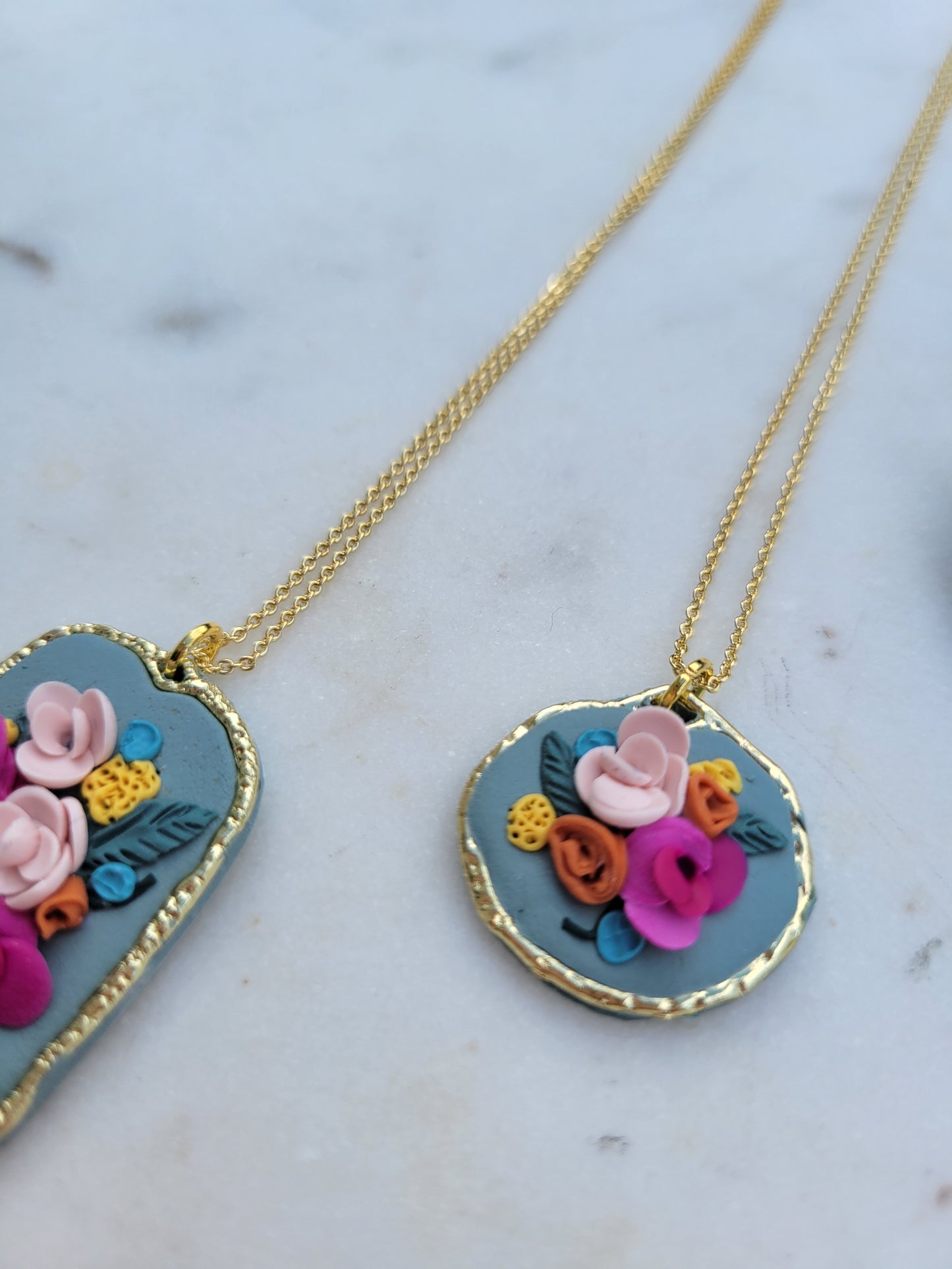 Necklace: Sage Bouquet [Very Limited]