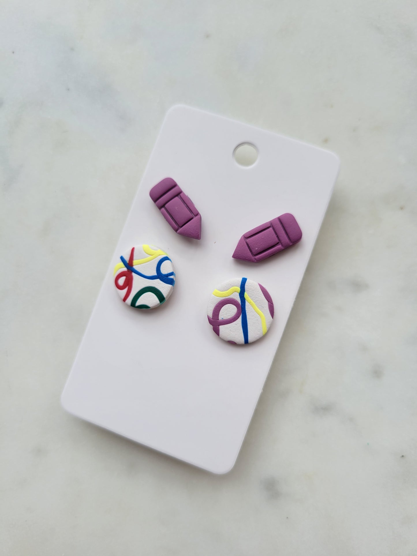 Doodle & Crayon Stud Packs