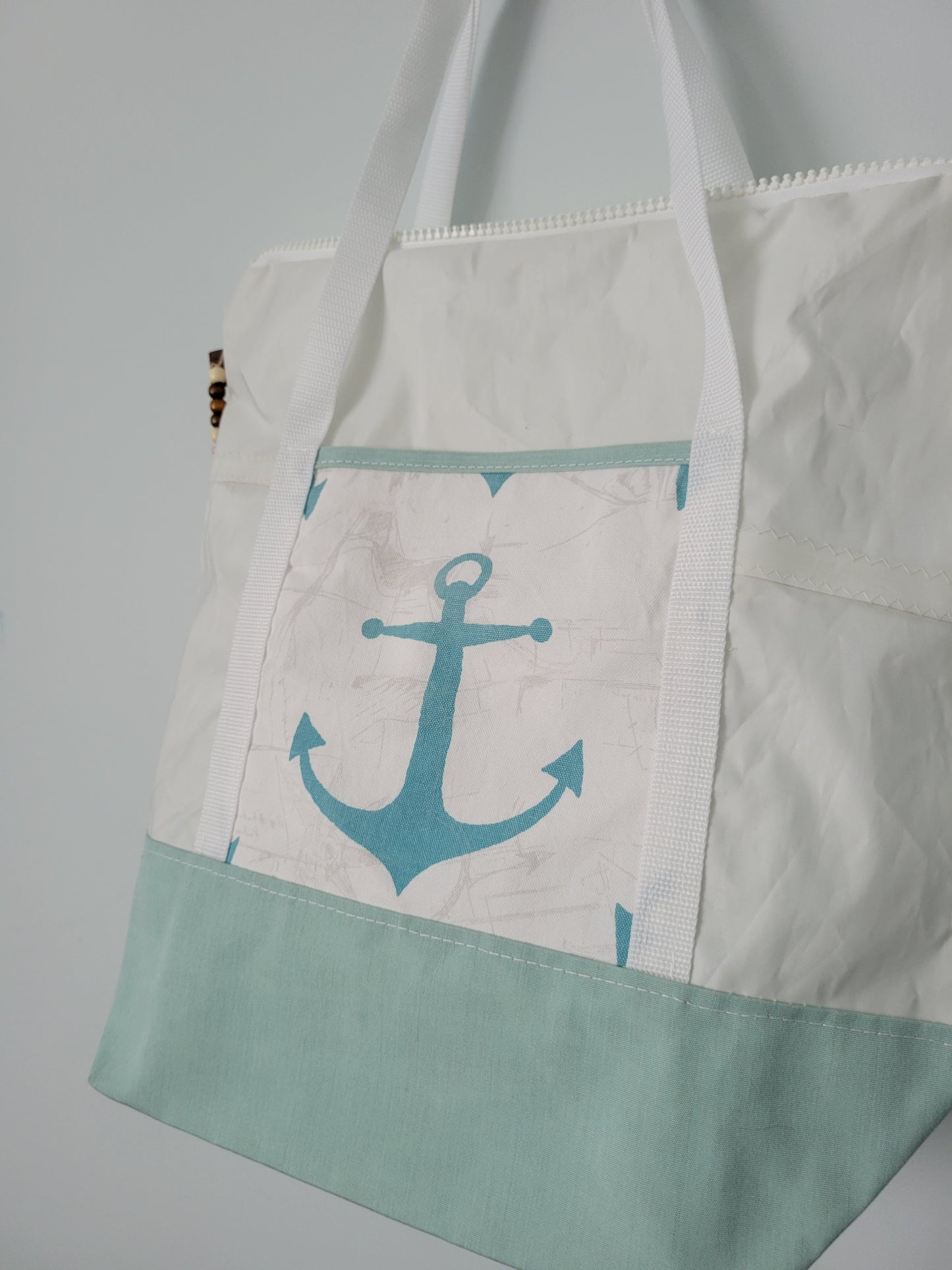 Recycled Sail Tote Bag : Anchor