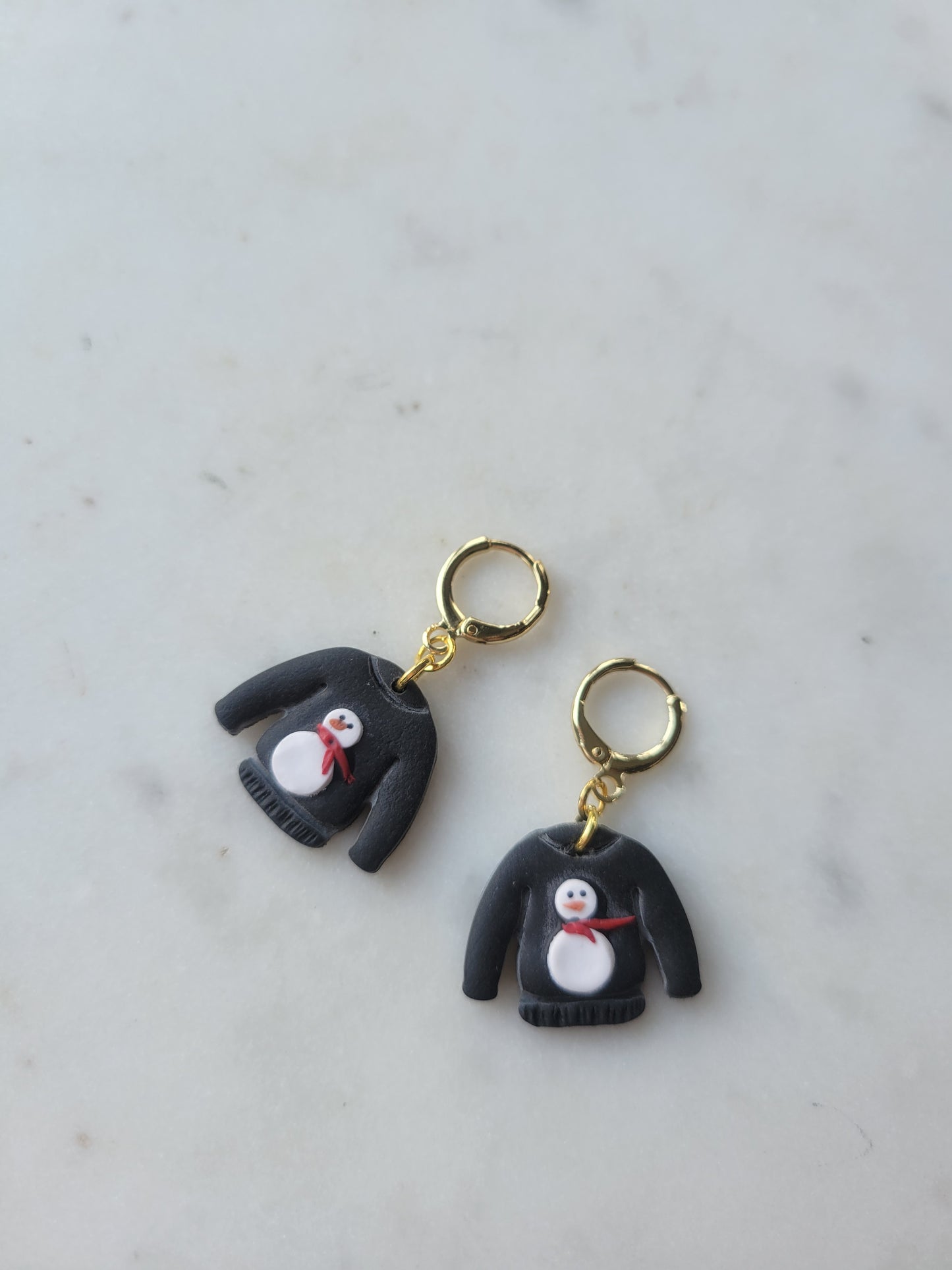 Sweater Weather Huggies: Classic Snowman