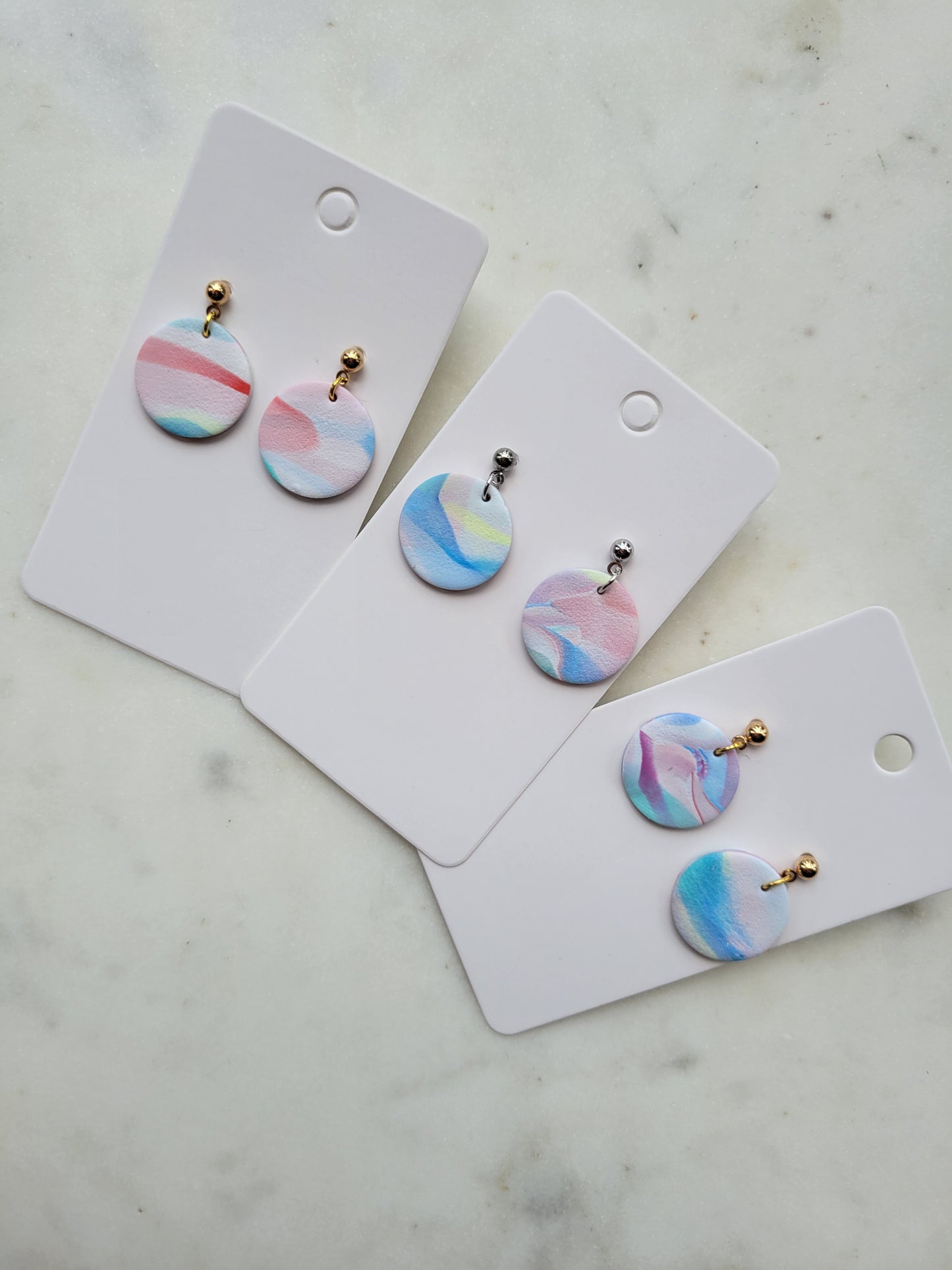 Watercolor Dangles