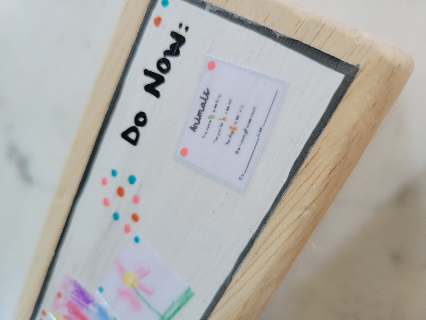Classroom Wood Block Set : Handpainted