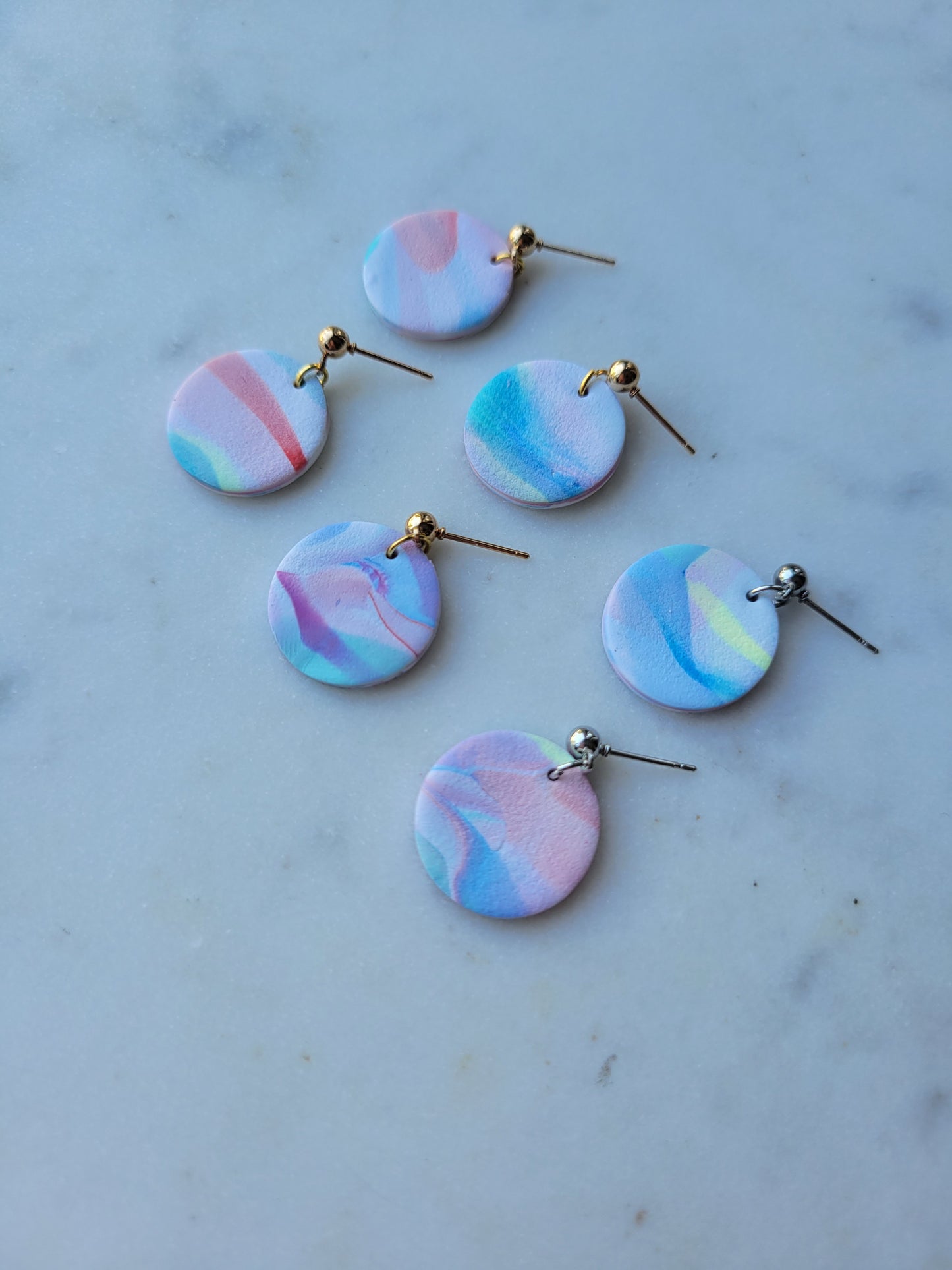 Watercolor Dangles
