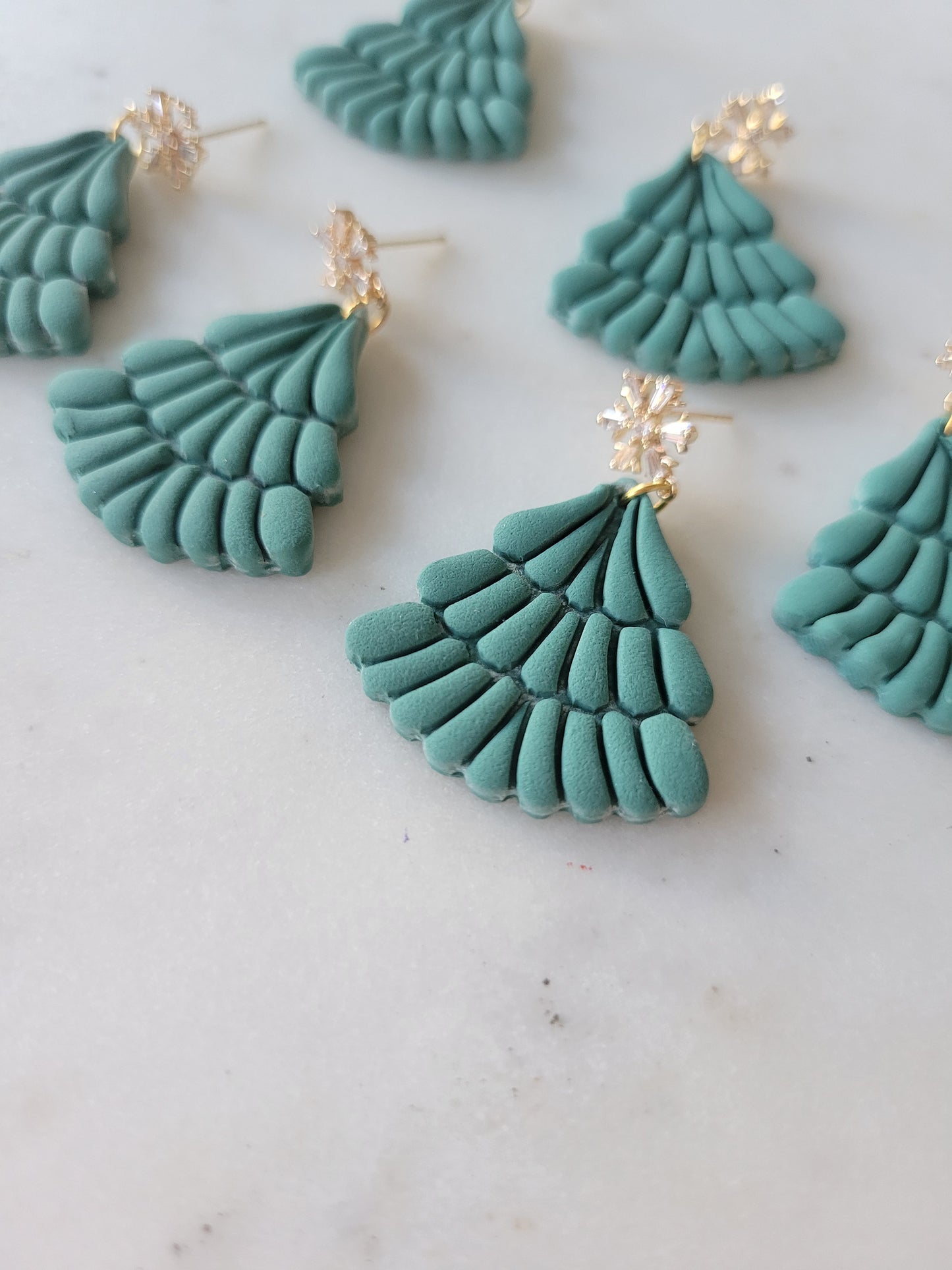 Hazel : Snowflake Tree Earring