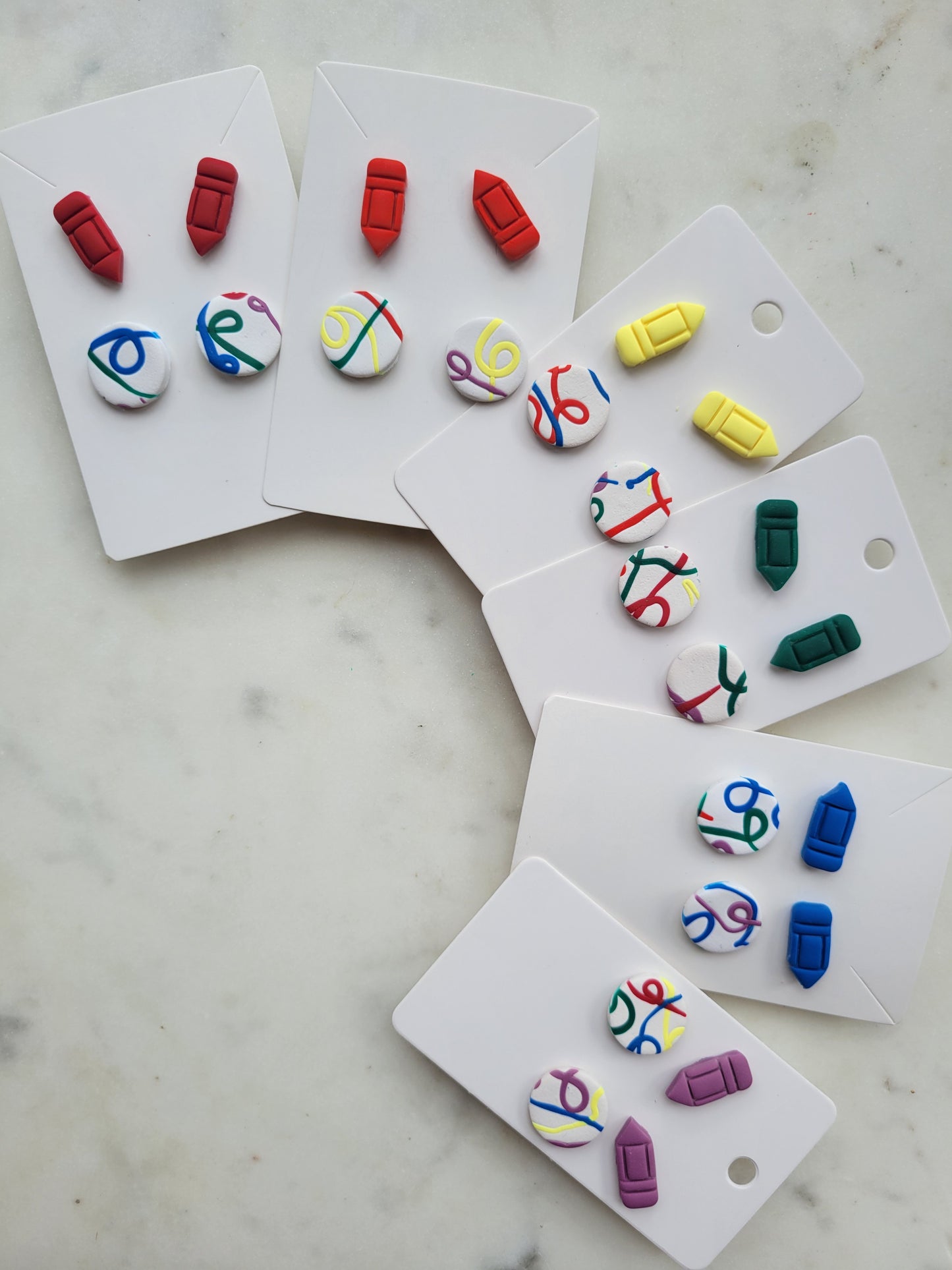 Doodle & Crayon Stud Packs