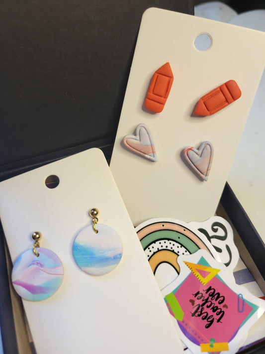 Teacher Watercolor Box: Done For You Gift Box