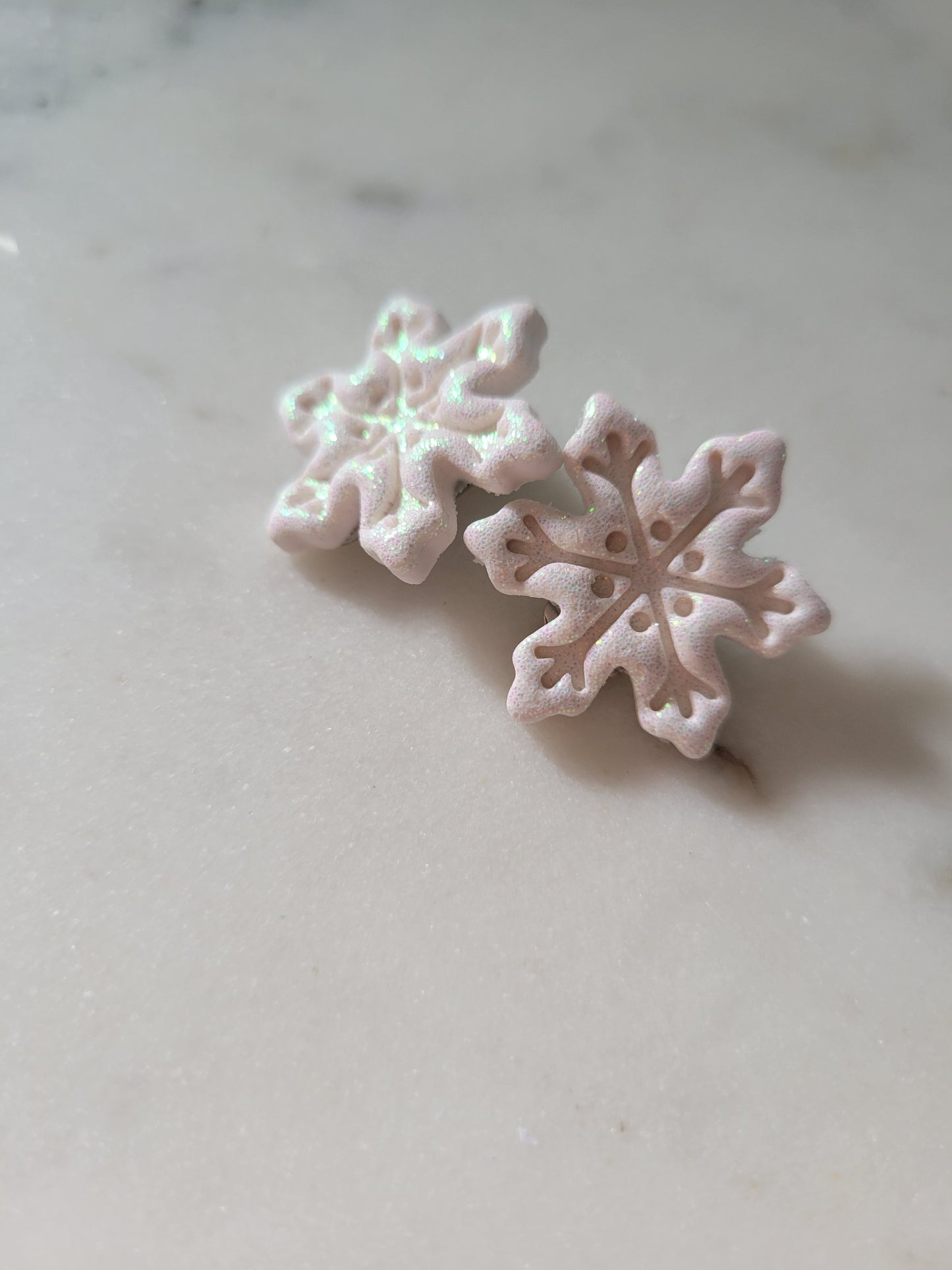 Snowflake Statement Studs